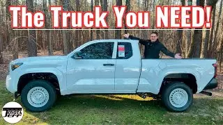 Hidden Storage - 2024 Tacoma XTra Cab is a Game Changer!