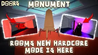 A NEW ROOMS GAMEMODE is Here in DOORS HARDCORE MODE | Rooms Hardcore Mode | The Outdoors #doors