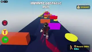 Infinite Obstacle Run    (Roblox Game)
