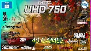INTEL UHD 750 Unleashed: Can It Handle 40 Popular Games? Find Out Now!