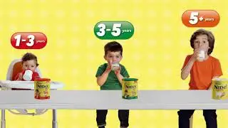 NIDO- The right nutrition at the right age
