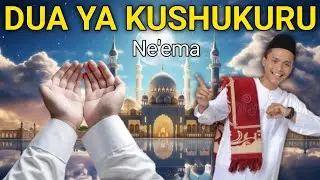 DUA NZURI YA KUSHUKURU NE'EMA ZA ALLAH | Shukrani Rahisi na Yenye Baraka