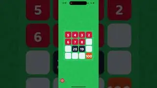 Fun Sum to 100! #riddle #game #games #puzzle #funny #puzzlegame #gridgame #braingames #brainteaser