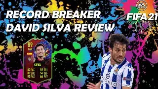 Left footed wizard | 89 rated RECORD BREAKER DAVID SILVA | FIFA 21 Review |