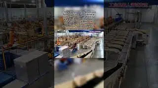 Robots replace workers#industrialrobots #worker #manufacturingindustry #automate #workshop