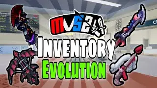 my inventory evolution in murderers vs sheriffs 2 | mvs2 | Roblox