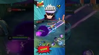 Xavier Combo Tutorial🔥#mobilelegends #mlbb #shorts #tutorial