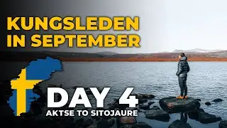 HIKING KUNGSLEDEN IN SEPTEMBER  | Aktse - Sitojaure | backpacking Sweden Lapland | Fall autumn Hike