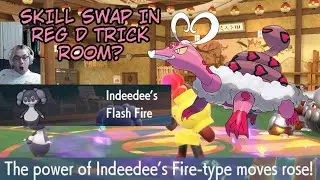 SKILL SWAP INDEEDEE & ENAMORUS THERIAN Trick Room! - Pokemon Scarlet/Violet VGC Reg D Showcase!