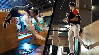 Parkour Twins - Monkey Moves and 360 Climb Ups