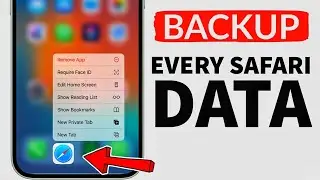 How to Export Safari Browser Data from iPhone | Backup Safari Browser Data on iPhone
