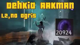 Aakman Temple Dehkia 🪄 L2 🪄 no Agris 🪄 Witch Succession