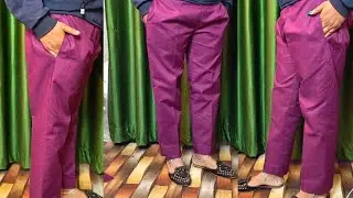 40 हिप का पैंट बनाना सीखे | straight pant cutting & stitching | How to make straight pant #pant #yt