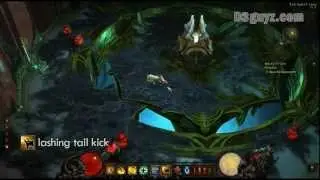 91 Diablo3 Monk skill lashing tail kick