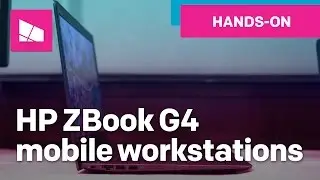 4 New HP ZBook G4 mobile workstations for digital creators