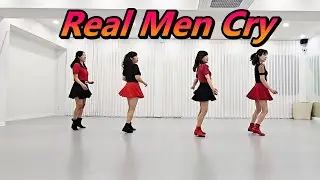 Real Men Cry Line Dance / Improver / 리얼 맨 크라이 라인댄스, Maddison Glover (AUS)