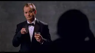 Lost in Translation (2003) - Roger Moore Shooting Suntory Time Commercial scene