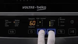 ACTIVATING CHILD LOCK IN VOLTAS BEKO TOP LOAD WASHING MACHINE