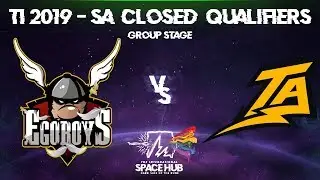 Ego Boys vs Thunder Predator - TI9 SA Regional Qualifiers: Group Stage