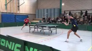 Crazy Amateur Topspin Rally - Super Tischtennis Ballwechsel aus der Oberliga - TT Helden