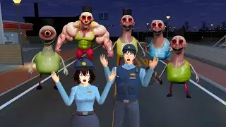 Yuta Mio Panik CCTV Merekam KPOP DEMON HUNTER RUMI & ANOMALI HAMOOD HABIBI😱Sakura School Simulator