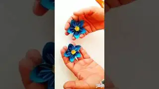 Easy Paper Flowers| Paper Craft #crafts #shorts #short #papercraft #diy