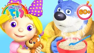 כיף עם תחפושות! 👧🐻 הציגו את אגדות האגדה האהובות עליכם 🤩 שעה של סרטים מצוירים לילדים