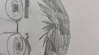 Harry Potter sketch 🩷 recorded with one hand sketched with other 💕