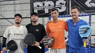 Padel tennis played in Phuket padel series