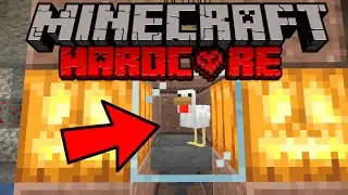 Minecraft Hardcore Survival - CHICKEN EGG PEN!! (404 Challenge 2020) - Part 8