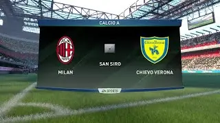 Fifa 17 - AC Milan vs Chievo Verona - Ft. Lapadula - Mbapp&eacute;  | Serie A 2016/2017