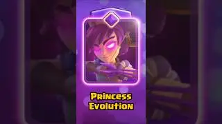 👸 Princess Evolution #clashroyale