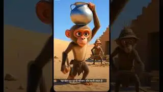 Dadi Aur Bandar// Kisan ki kahani#kishankikahani #animals #monkey #dadi #babifreitas