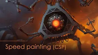 Fabrication Machine commission painting process