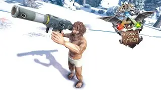 0 Kill Victory World Record LOL ARK PVP 🔥 : ARK Survival of the Fittest : ARK Noob PVP : ARK SOFT