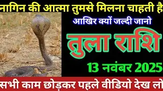 तुला राशि नागिन की आत्मा तुमसे मिलना चाहती है tula Rashi