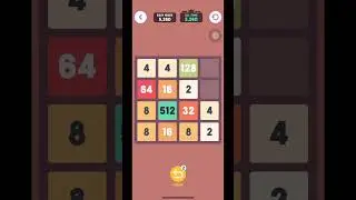NUMBER SLIDE PART 3⁉️ WOW SAMPAI 512 😆 #nebianumagaming #shorts #numberslide #offlinegames #youtube