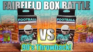 Fairfield Collectors Edge Box Battle - 1990's Throwback Football Card Opening, We Got a 