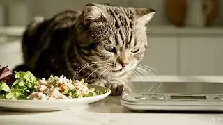 Cats Healthy Eating Awareness Video