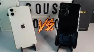 IPHONE 11 vs POCO F3! QUAL O MELHOR PRA 2023/2024?