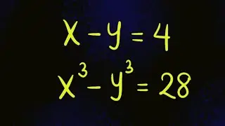 Nice Algebra Math Simplification | Find the Value of X and Y 