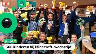 Kinderen bouwen ideale schoolbuurt in Minecraft