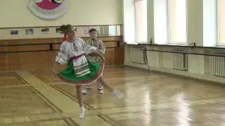 Поліська полька-соло(Іра Олійник Вадім Боднарюк)