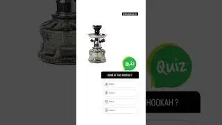 Comment to answer | MYA Saray ke is hukka ka naam kya hai ? | @shopdop | Hookah Wholesale