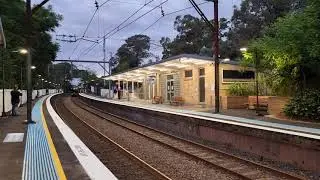 3801 Comes through Lapstone Station 🚉
