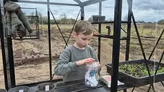 Voorzaaien in een ACD tuinkas