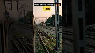 Intercity Express 11110 horn 🔉🔊 🚉😍🌄 #sunset #intercitytrain