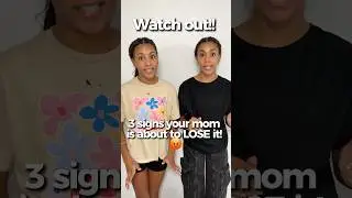 😡 How to tell mom is about to LOSE it! 😩 #itsjustjokes #funnyshorts
