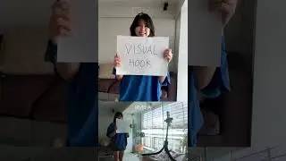 2 easy visual hooks to capture attention! ✋ #visualhook #ugctips #hookideas #contentideas