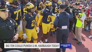 Big Ten could punish University of Michigan, Jim Harbaugh in alleged sign-stealing scandal Thursday